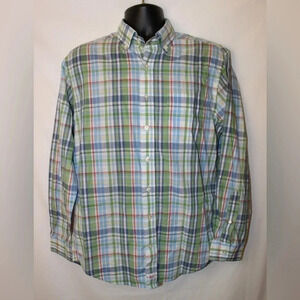 Men’s Vineyard Vines Classic Fit Murray Long Sleeve Button Down Shirt Size Med